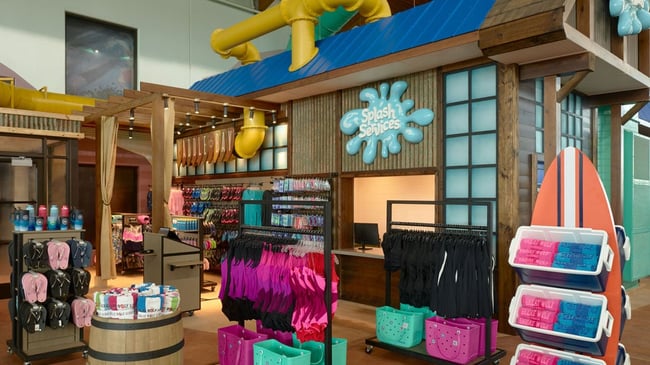 Paddle Bay Outfitters front desk