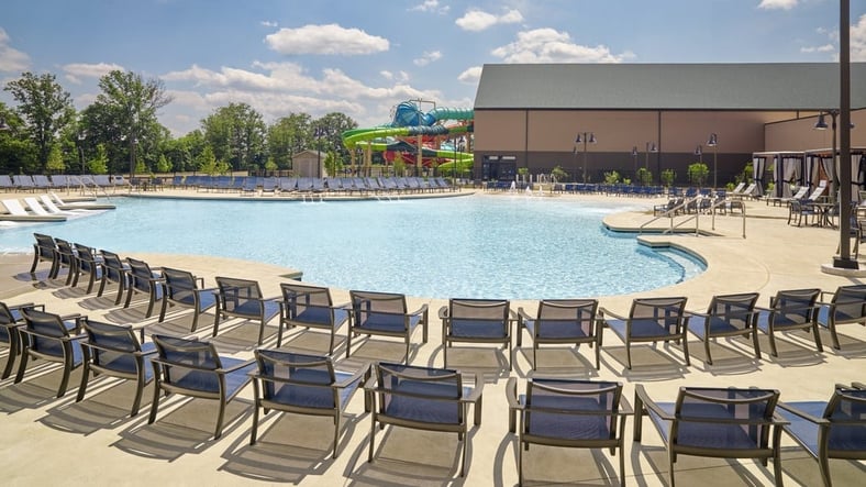 girl swimming under water
