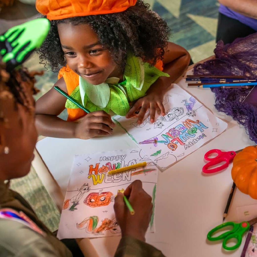 Halloween coloring sheets