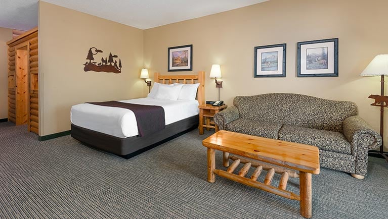 Kid cabin suite at Great Wolf Lodge