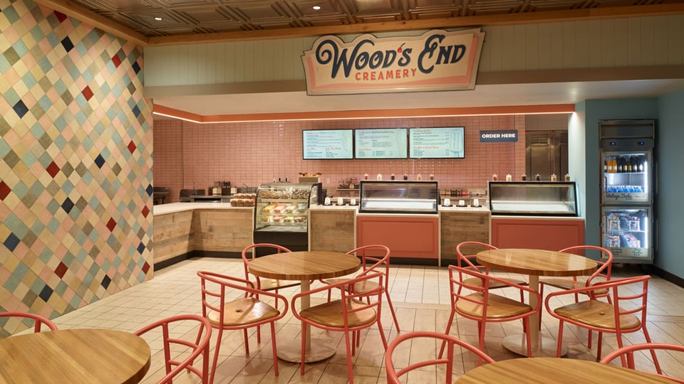 Wood's End Creamery outlet