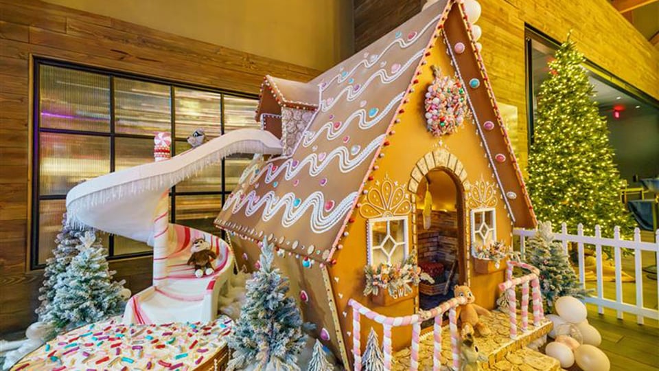 Gingerbread House in Poconos