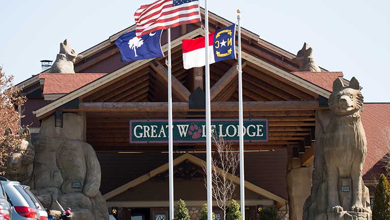 great wolf lodge enternace concord