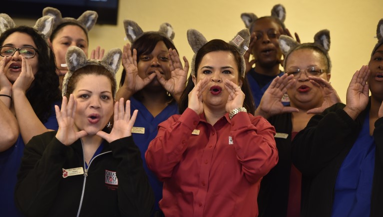 Group of Great Wolf Employees