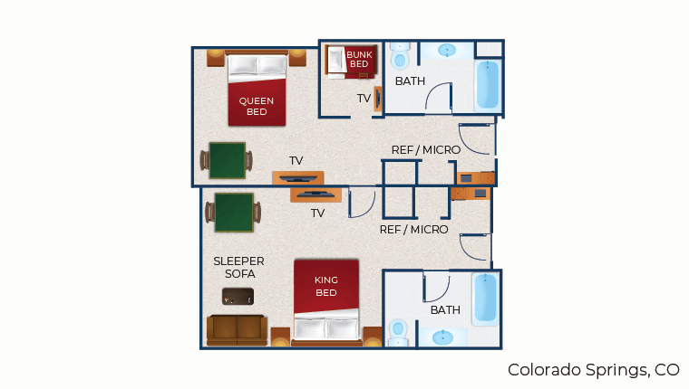Deluxe Pup Den Suite Themed Suite Great Wolf Lodge Co Family Resort