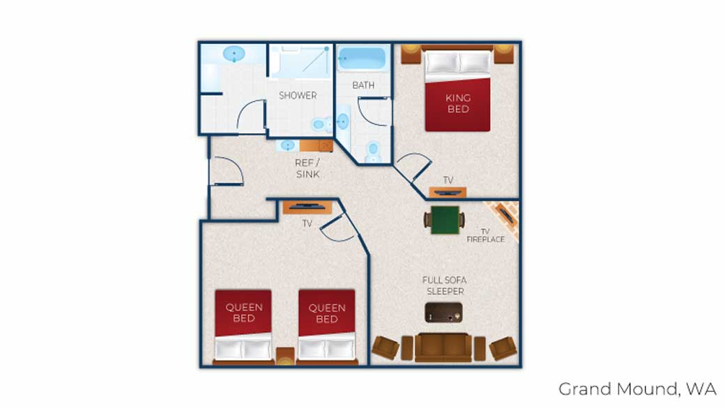 Grizzly Bear Suite (Standard) | Premium Suite | Great Wolf Lodge Grand