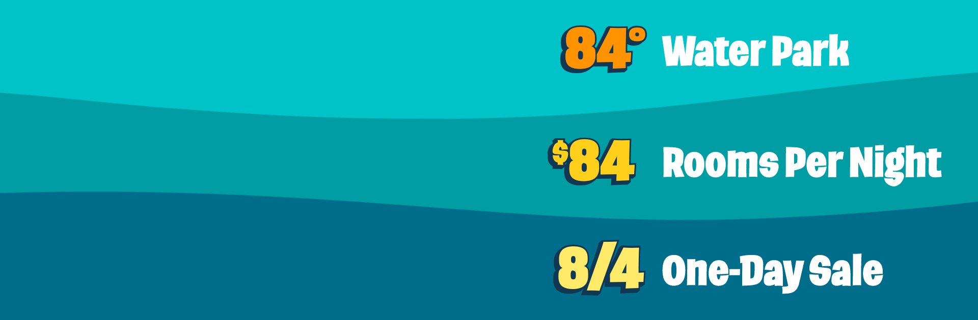 84 degree sale banner