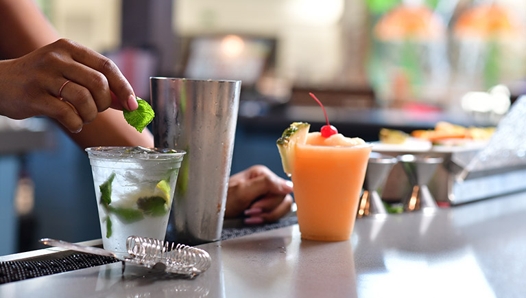 drinks at The Watering Hole
