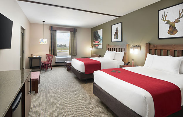 Great Wolf double queen suite