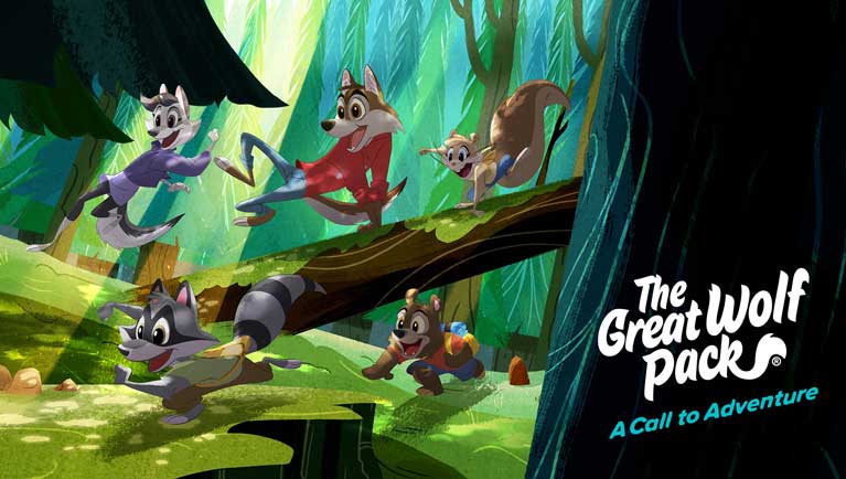 the new Great Wolf characters