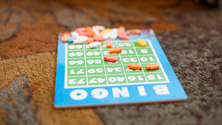 game of Bingo at GWL