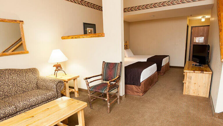 Loft Fireplace Suite Premium Suite Great Wolf Lodge Niagara Falls, ON