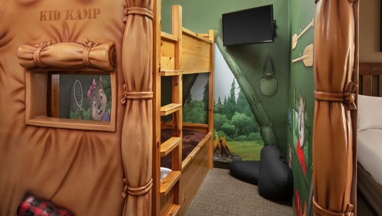 kids themed bunk beds