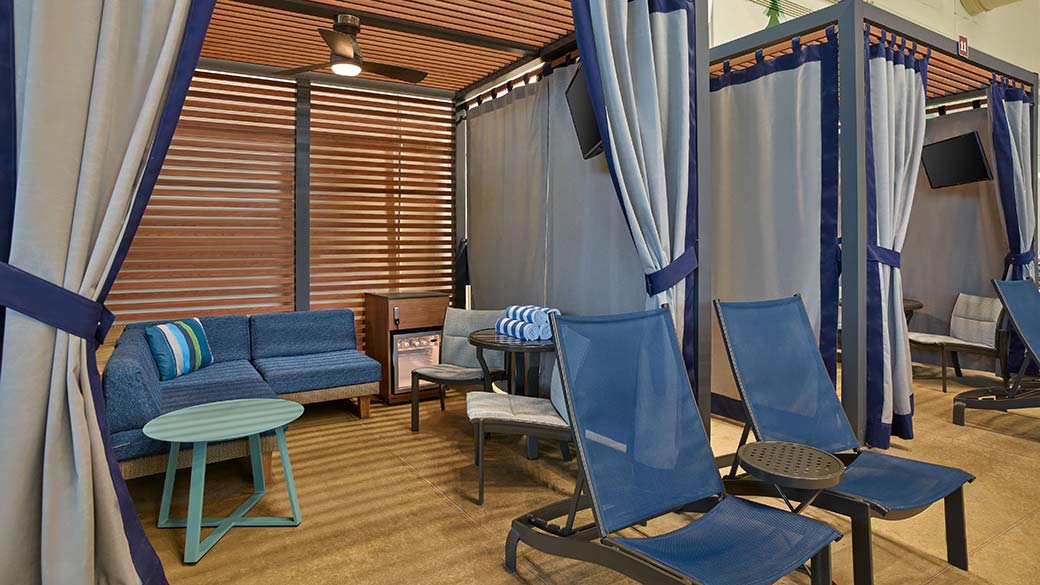 Indoor Cabanas