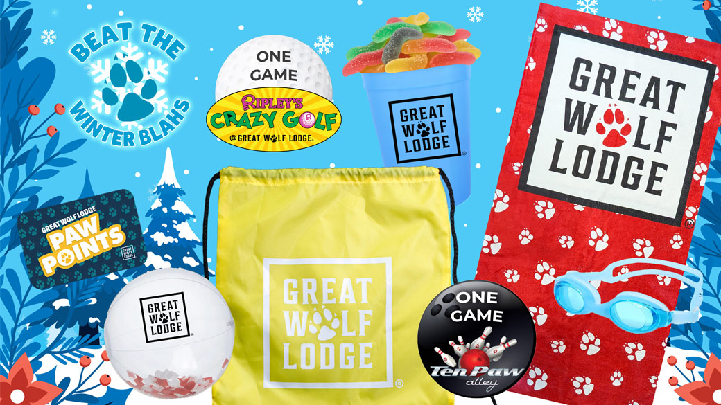 A variety of Beat the Winter Blahs package offerings