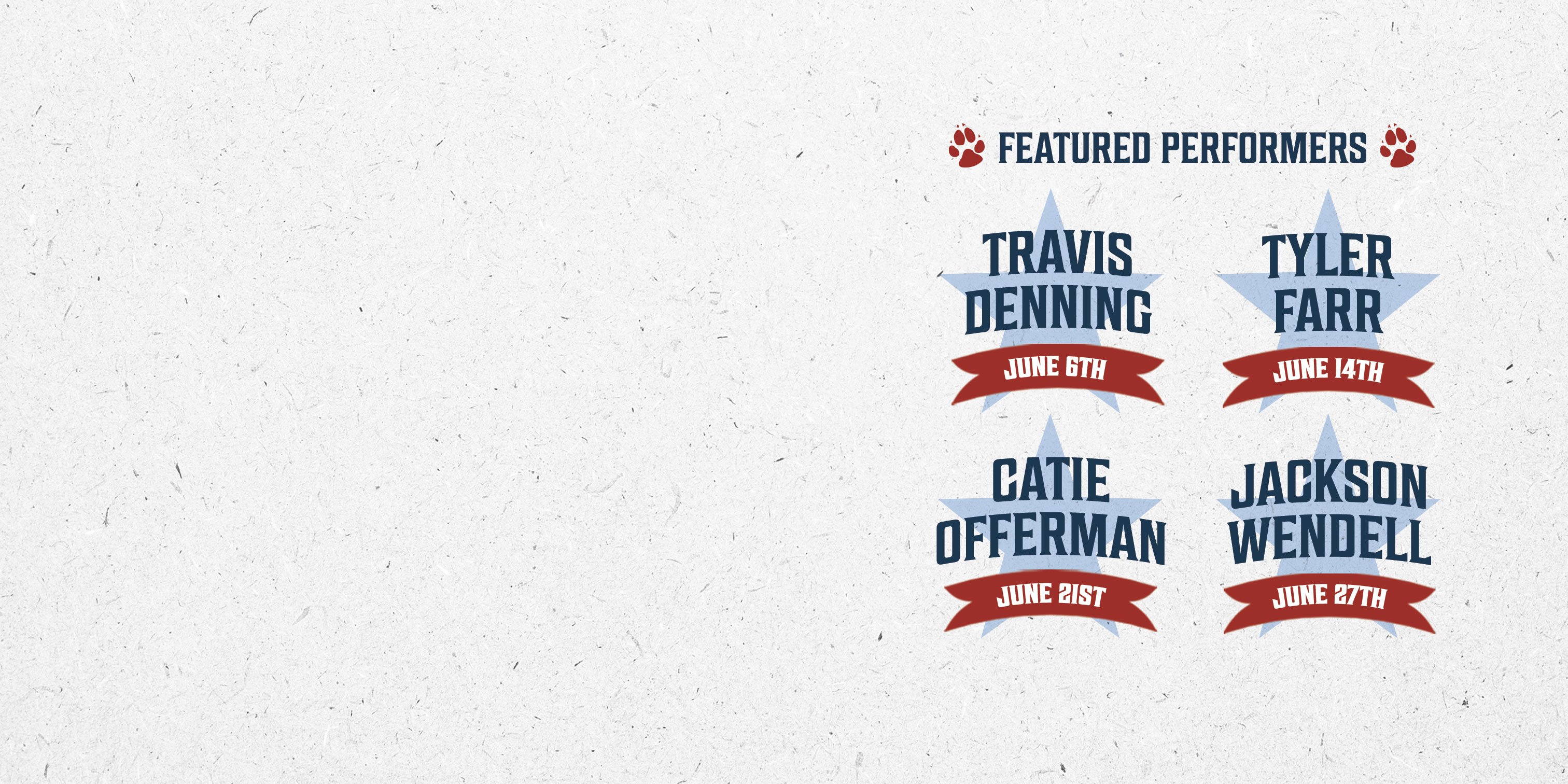 Live concert series in Grapevine Texas