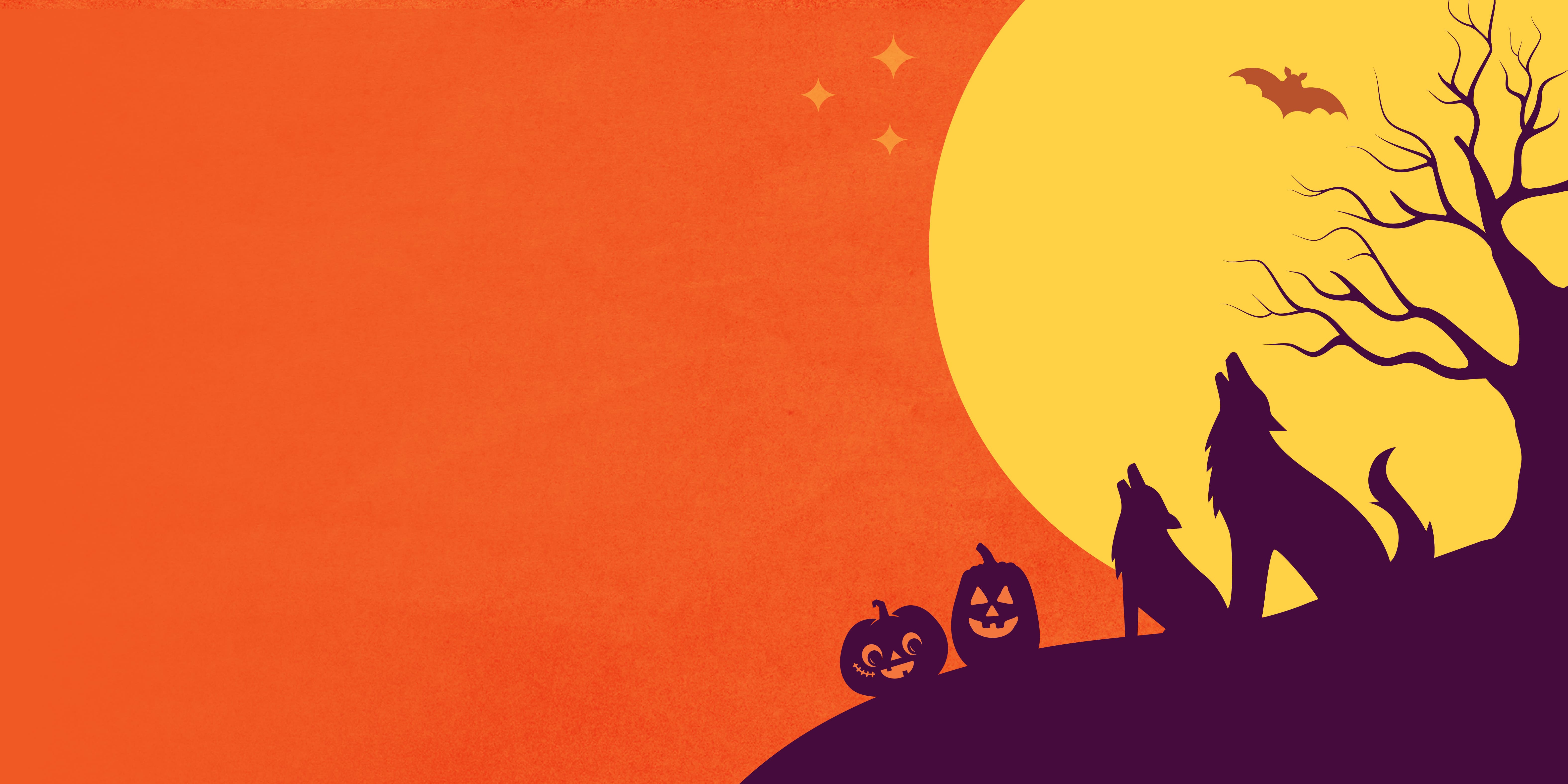 Halloween season banner