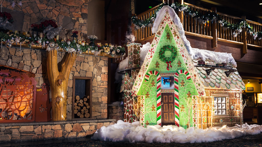 2016 Gingerbread house at great wolf lodge