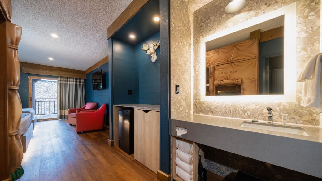 The Kid Kamp suite layout