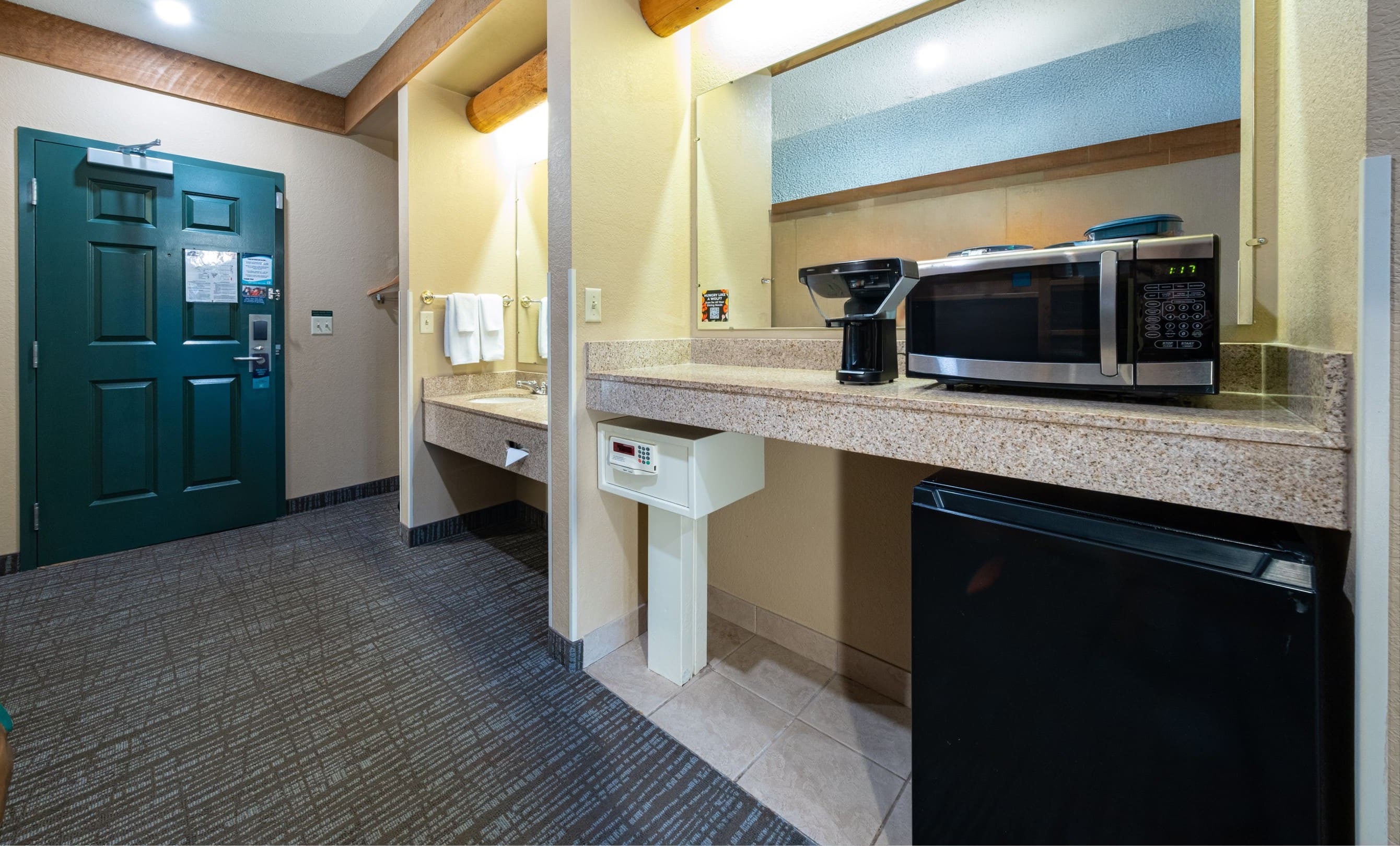 The Living Area in the KidKamp Suite