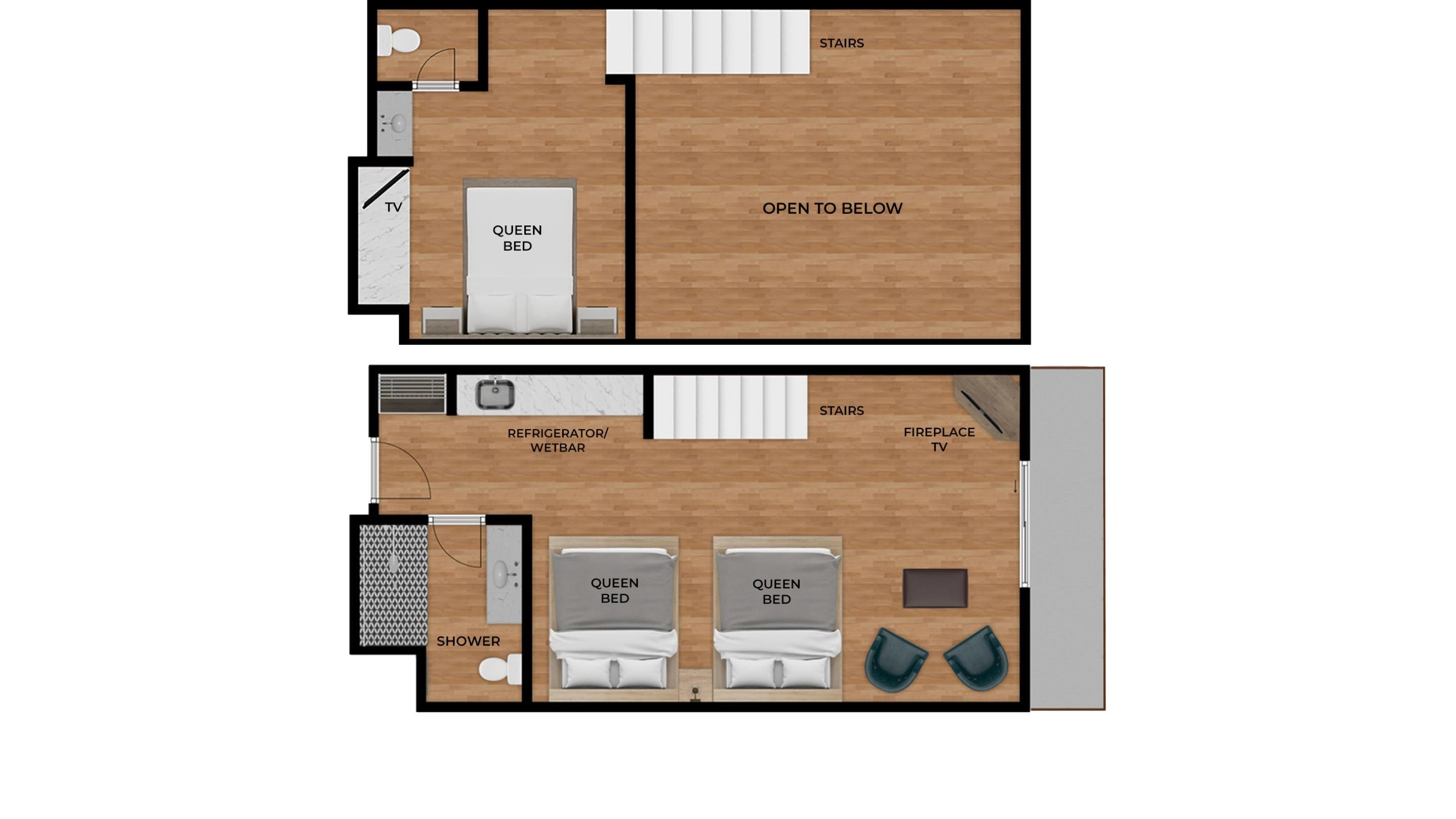 2880x1620_NewlyRenovated-centered - Loft-Fireplace-Suite-Layout-Accessible_2880x1620