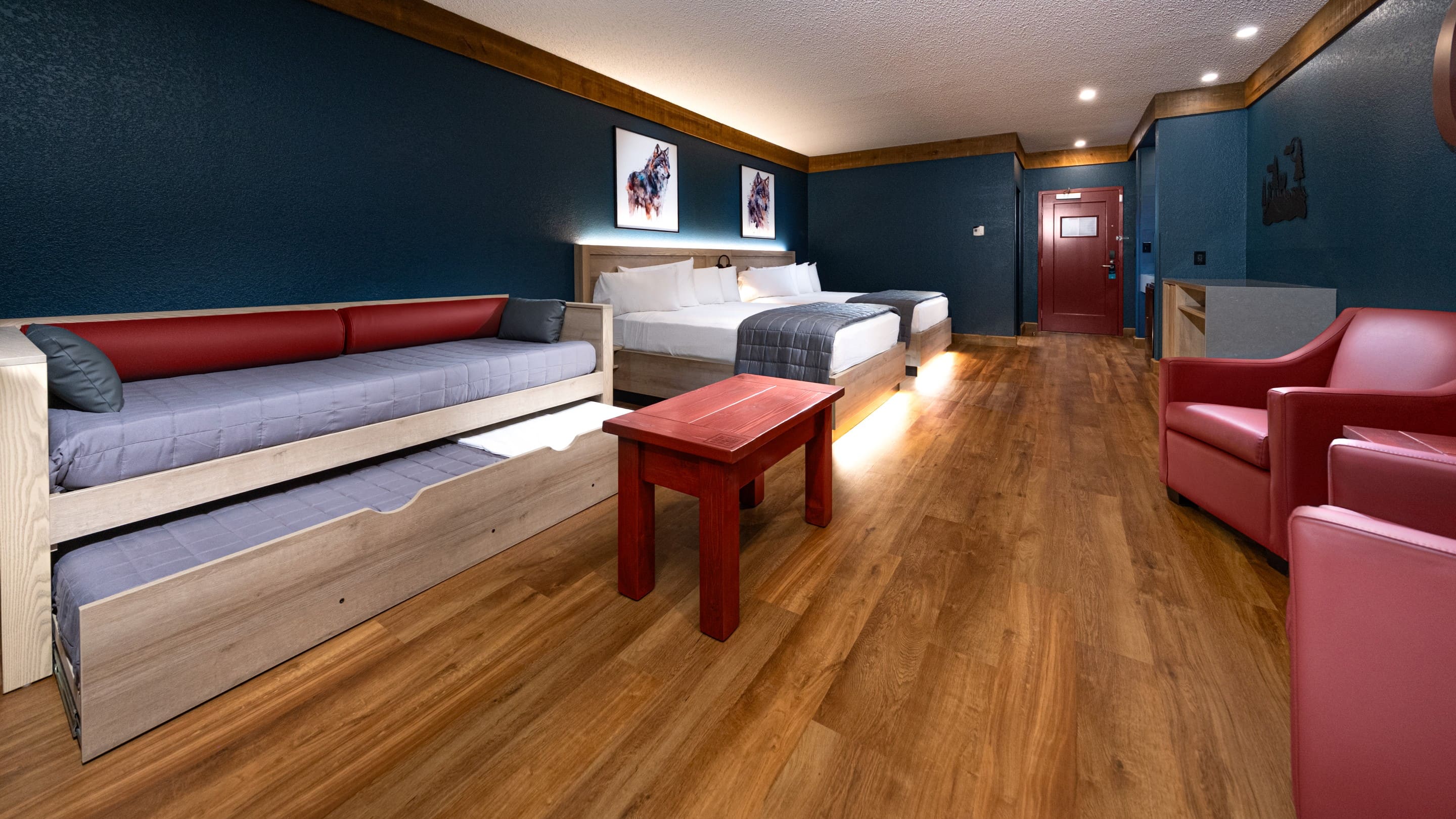 The view of the Superior Family Suite