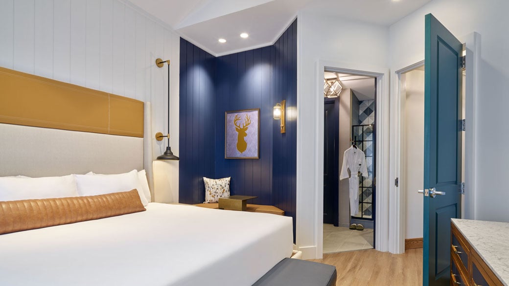 Bedrooms of the villa