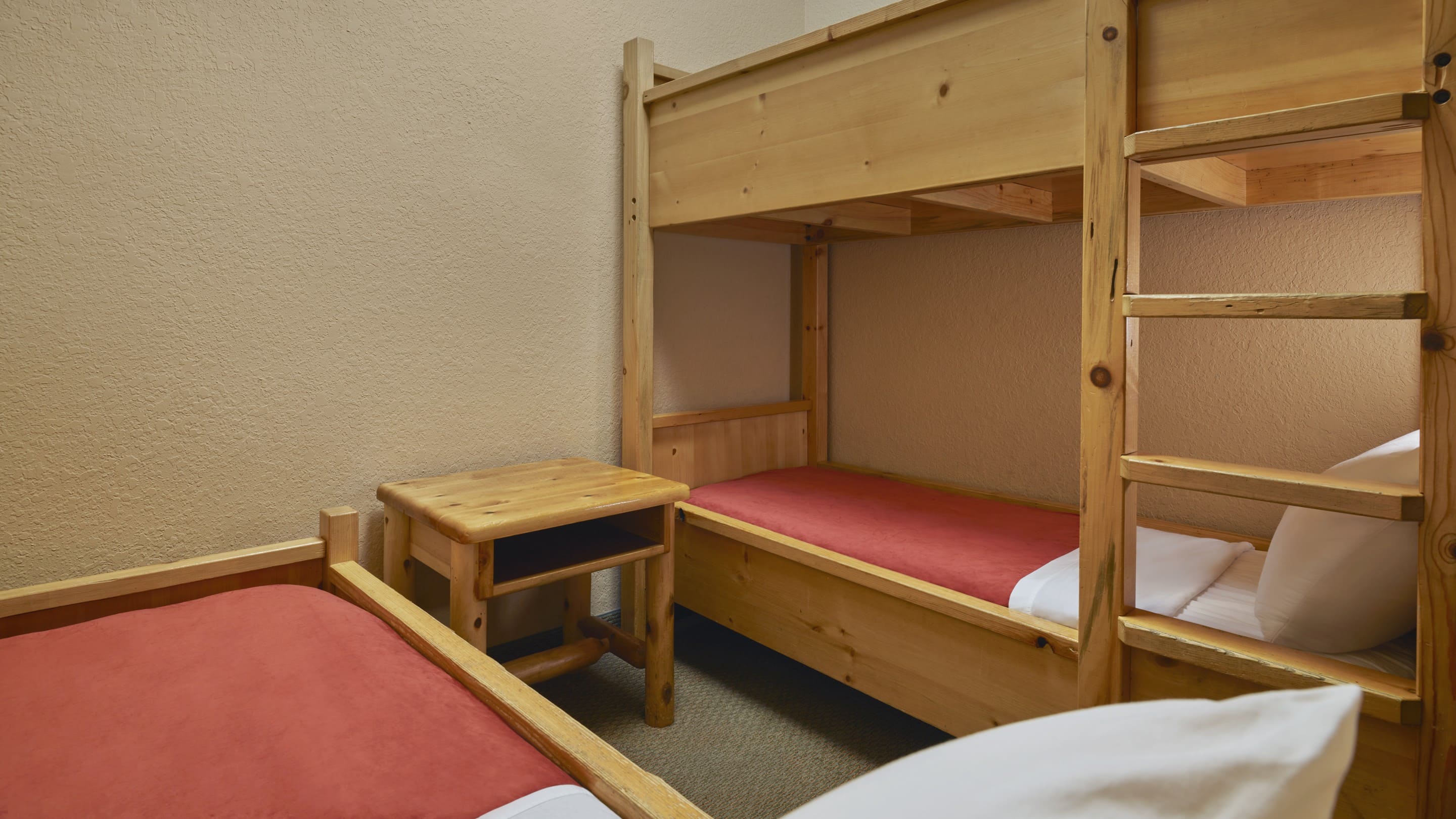 Queen Bed in the room