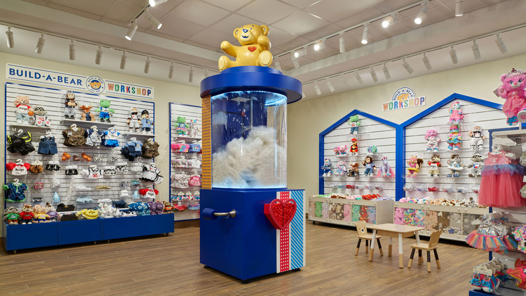 Inside build a bear workshop