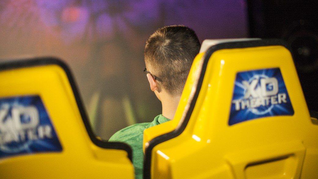 XD theater yellow seats