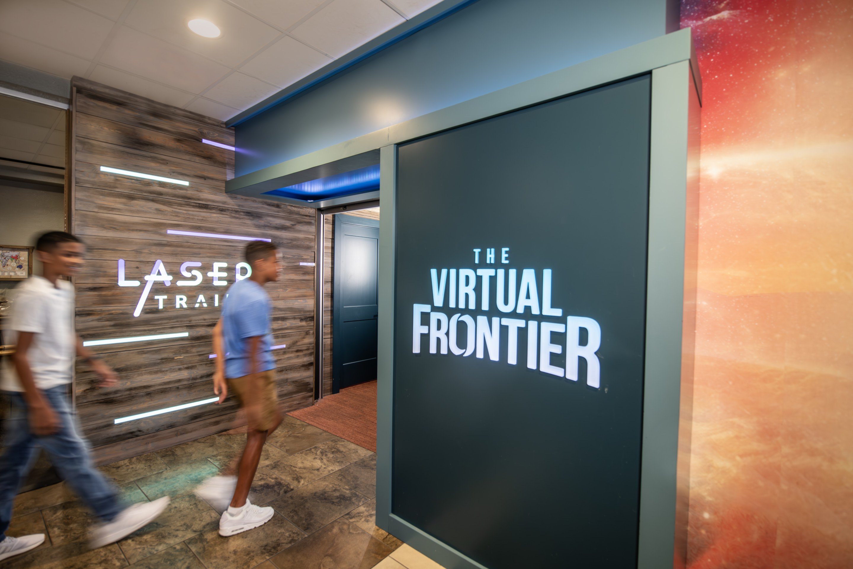 Laser Trail Entrance