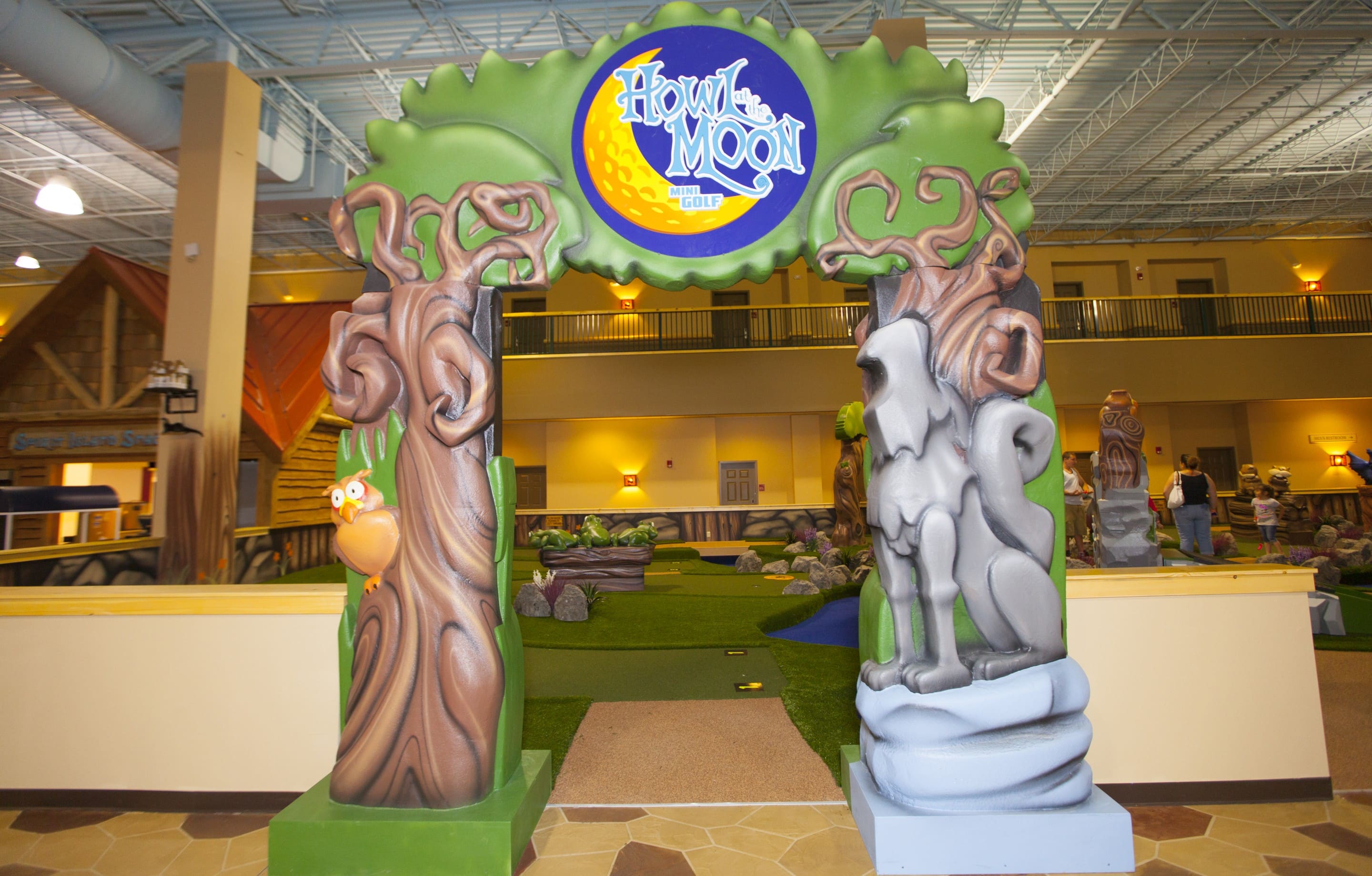 Indoor Mini Golf Entry
