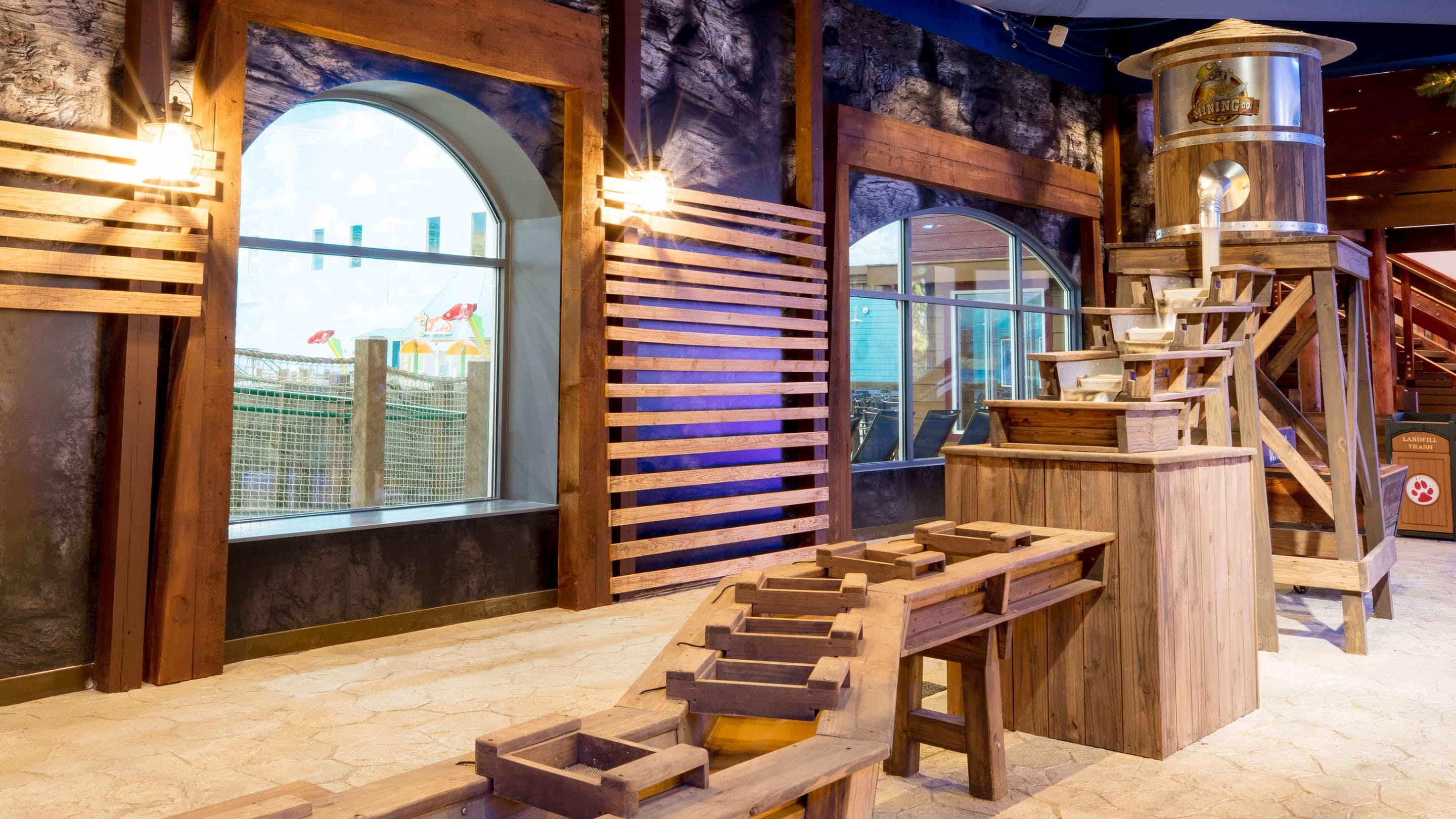 Oliver's mining attraction in Gurnee IL