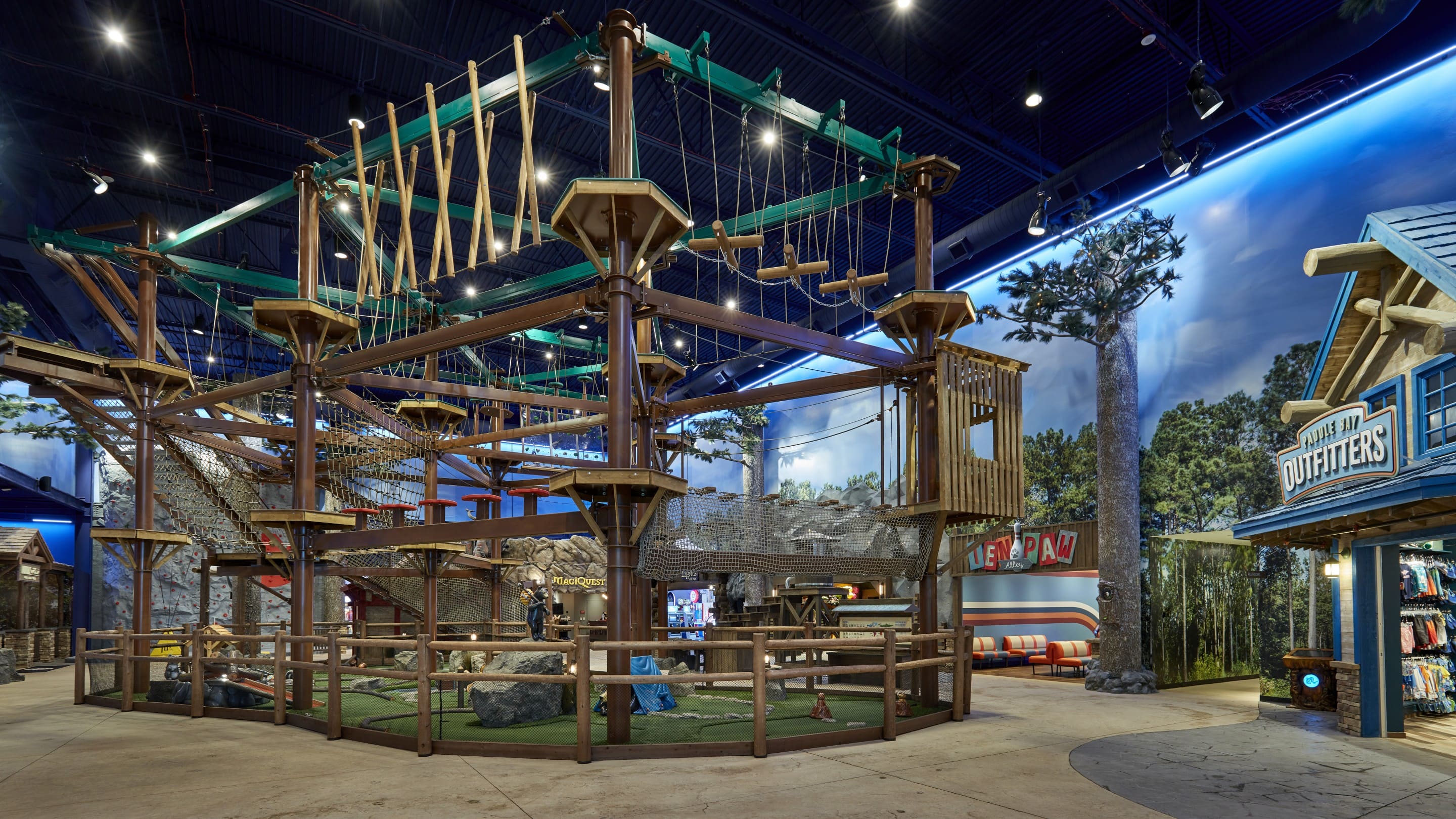 Ropes Course structure