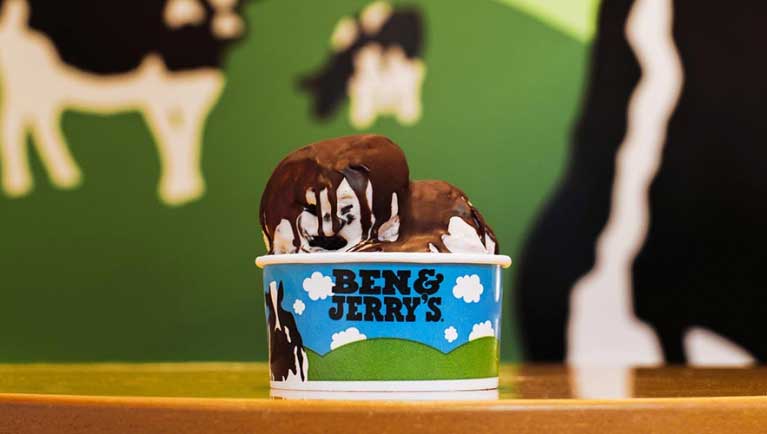Ice cream at Ben & Jerry's