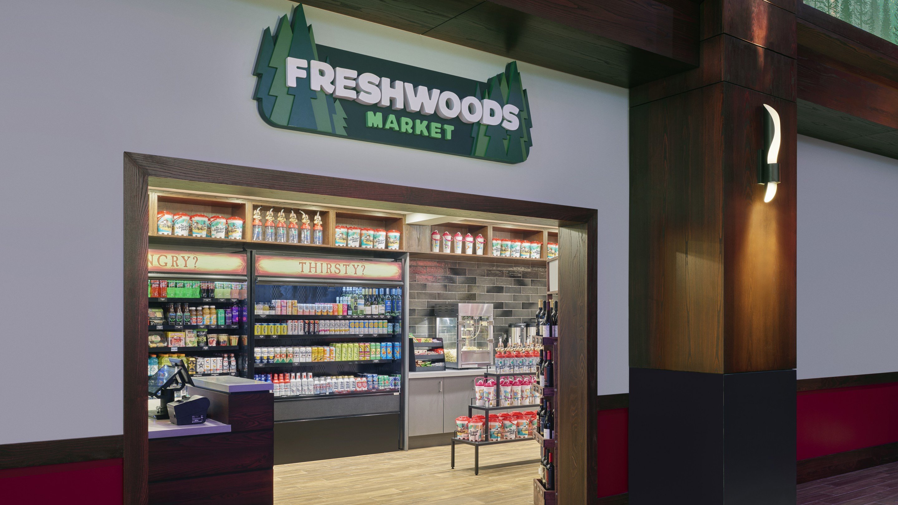 Freshwoods Market Enterance