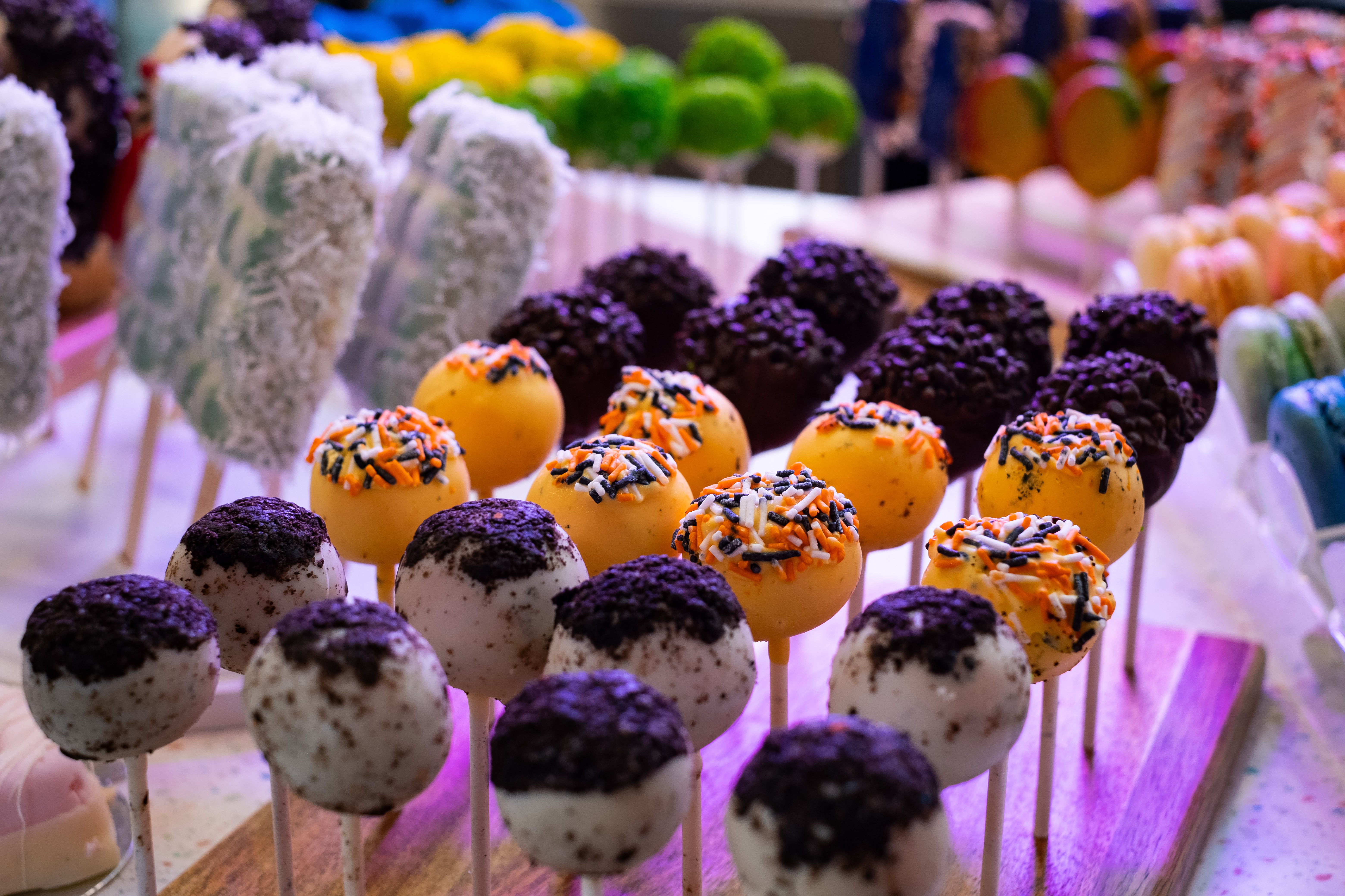 sweets in shape of pop sickle