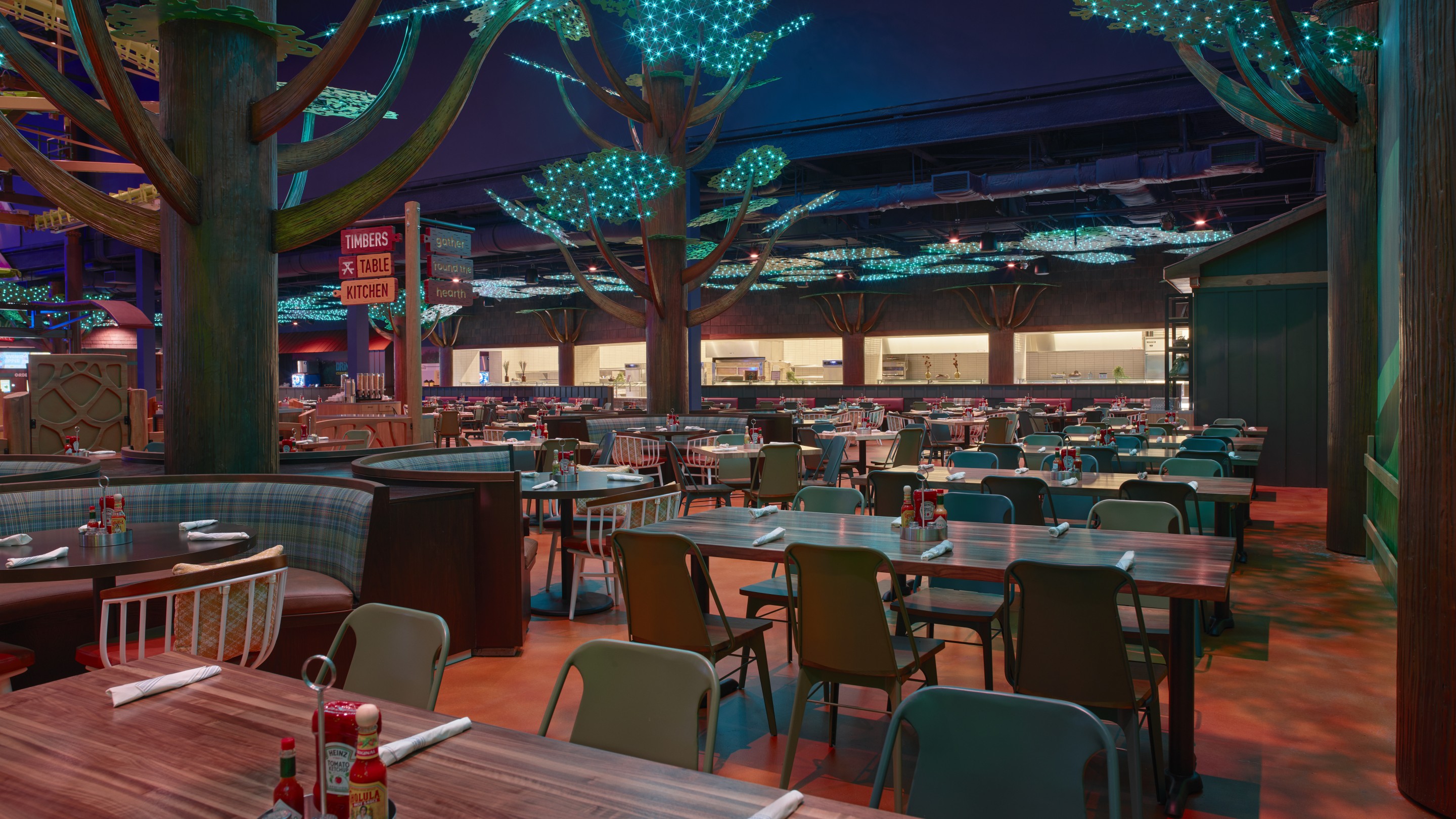 Timber Tables Restaurant View