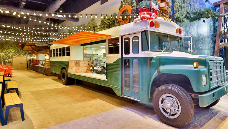 Front of Timber Tacos truck