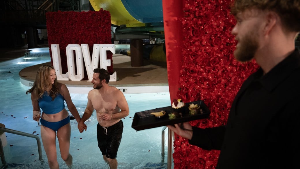 Valentines day celebrations at Great Wolf Lodge