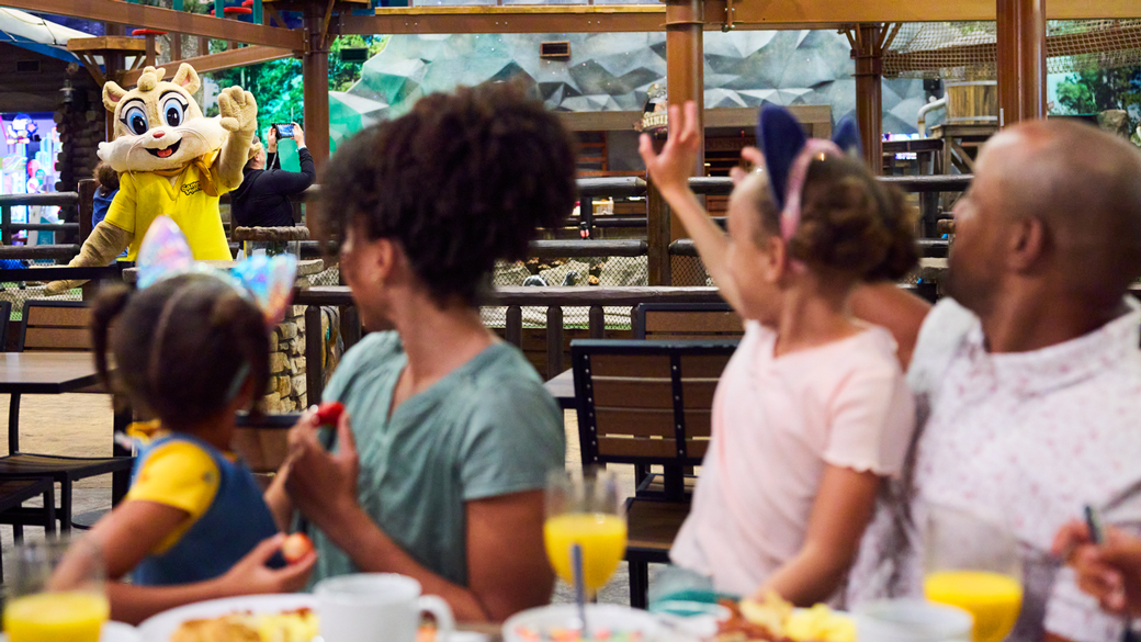 Family having dinner 