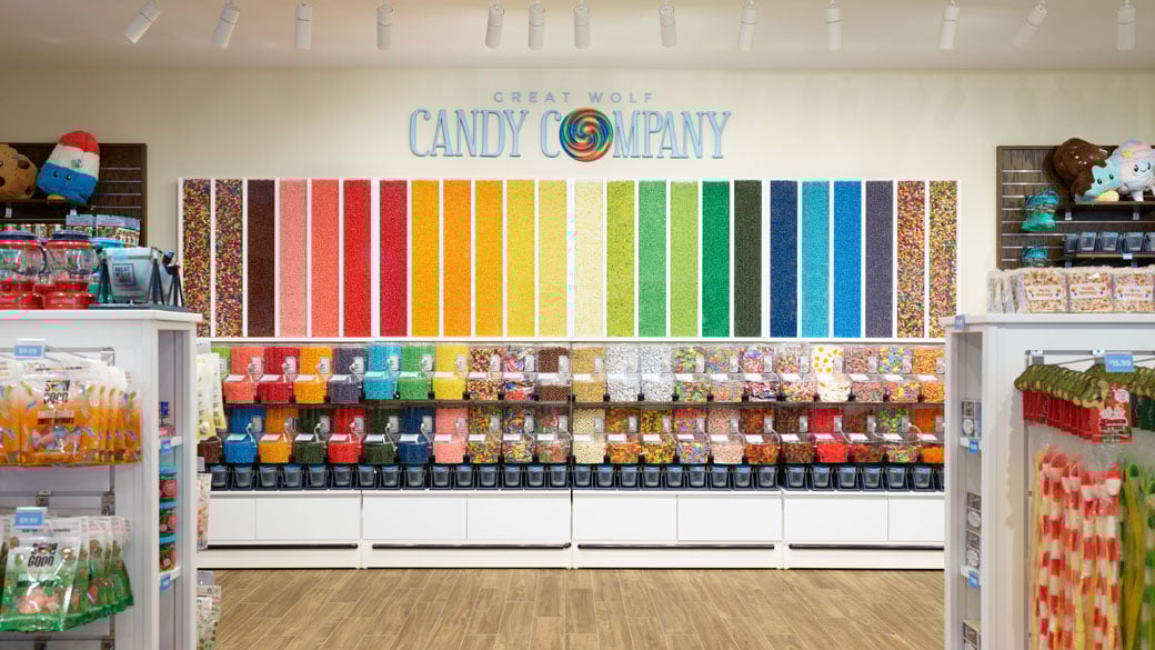 Candy Company Logo Counter