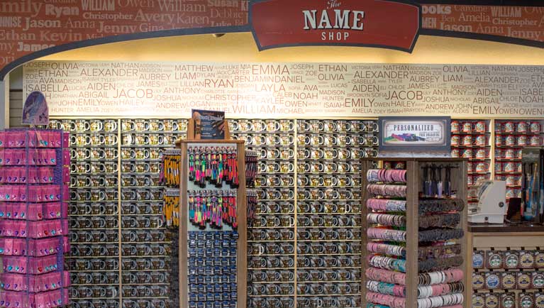 name shop store front