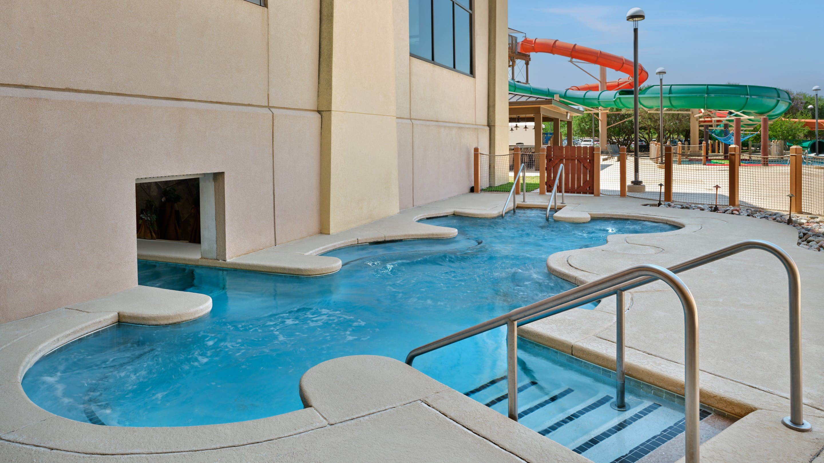 View of the Outdoor Hot Tubs