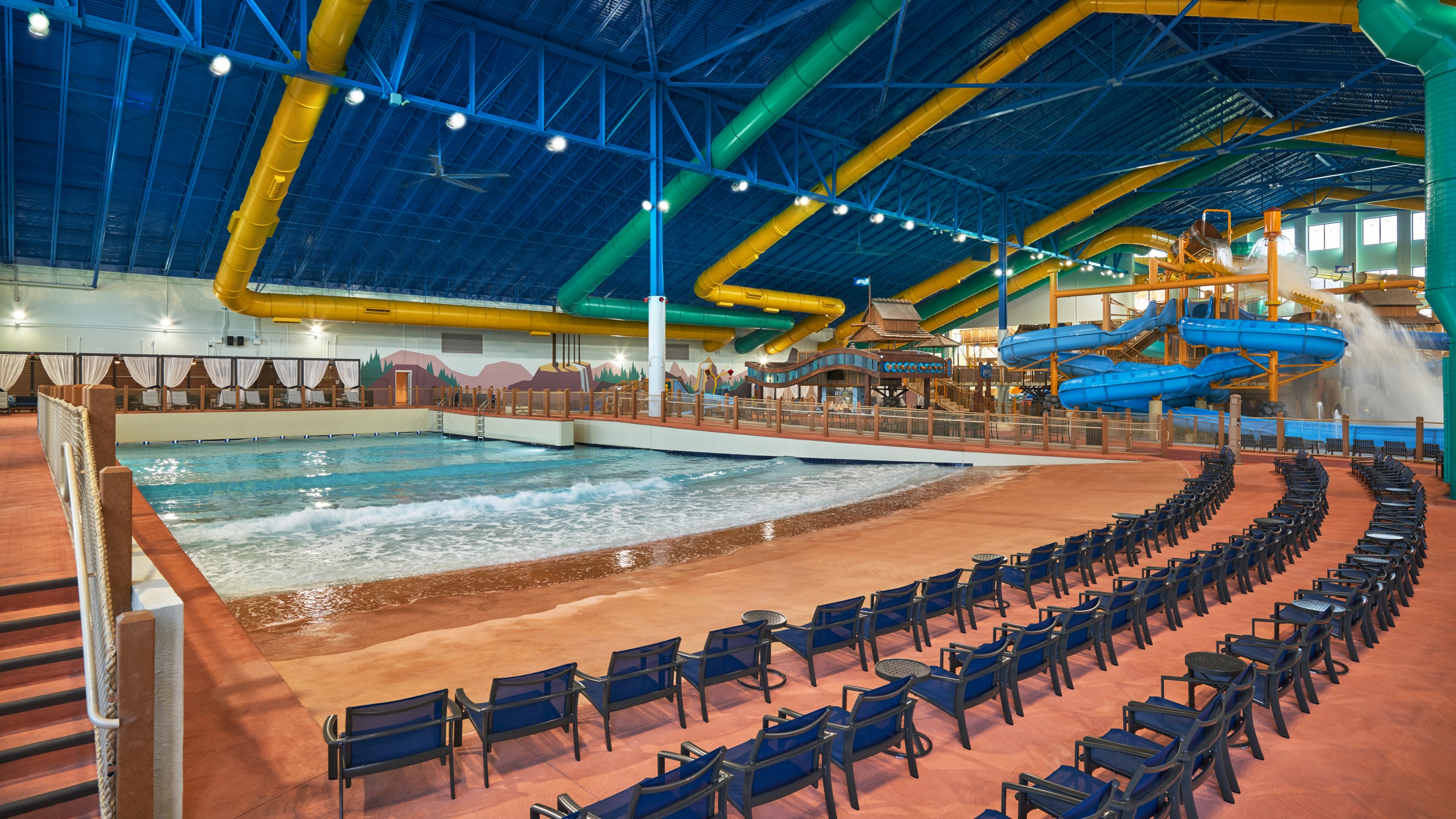 Slap Tail Pond wave pool