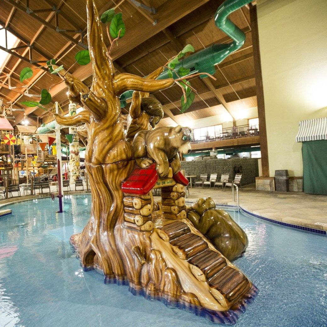 Kiddie pool at Great Wolf Lodge